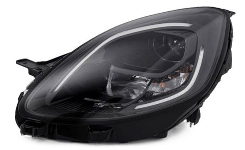 Ford Puma Hatchback 2019-2024 Headlamp Halogen Type With LED Daytime Running Lamp Black Passenger Side L