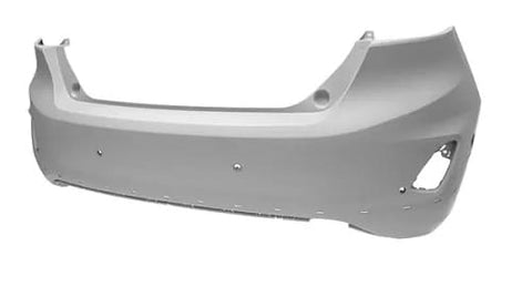 Ford Fiesta 5 Door Hatchback 2021-2024 MK8.5 Rear Bumper With 4 Sensor Holes No Park Assist Holes With Trim Holes (Fits Active Models Only) Primed