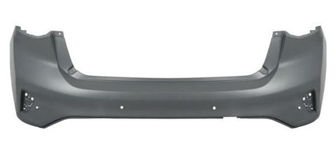 Ford Focus 5 Door Hatchback 2018-2022 Rear Bumper With 4 Sensor Holes No Park Assist Holes (Zetec Models) Primed