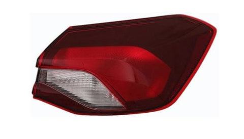 Ford Focus 5 Door Hatchback 2022- Rear Lamp Not LED Type Driver Side R