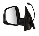 Fiat Doblo Van 2015-2022 Door Mirror Manual Fold Electric Type Heated Single Glass With Indicator With Black Cover Passenger Side L