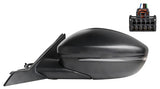 Fiat 600 Hatchback 2024- Door Mirror Manual Fold Electric Type Not Heated With Indicator With Black Cover Passenger Side L