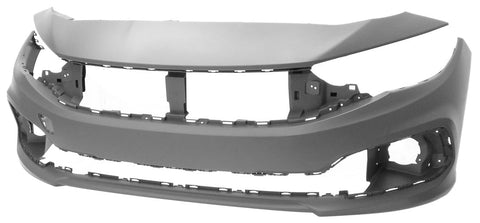 Fiat Tipo 5 Door Hatchback 2021-2024 Front Bumper No Sensor Holes Primed