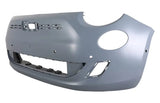 Fiat 500e Hatchback 2021- Front Bumper With Sensor Holes Primed