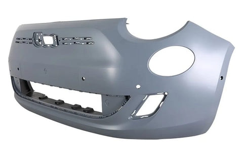 Fiat 500e Hatchback 2021- Front Bumper With Sensor Holes Primed