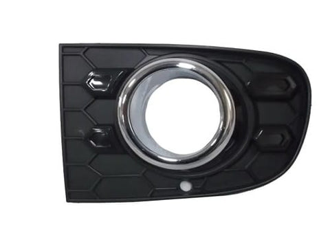 Fiat 500 Hatchback 2015-2025 Front Bumper Grille Outer Section With Chrome Trim (Fits S Models Only) Passenger Side L