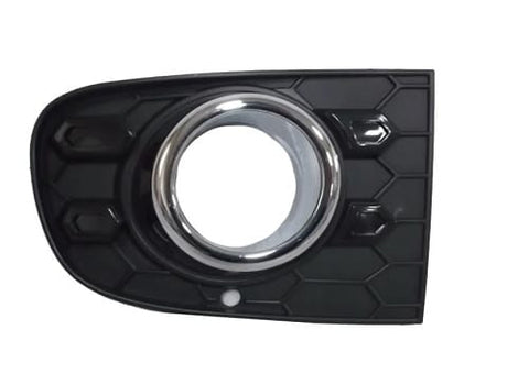 Fiat 500 Hatchback 2015-2025 Front Bumper Grille Outer Section With Chrome Trim (Fits S Models Only) Driver Side R