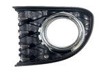 Fiat 500 Hatchback 2015-2025 Front Bumper Grille Outer Section With Chrome Trim (Fits Lounge Models Only) Passenger Side L