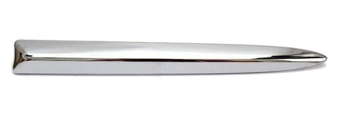 Fiat 500 Cabriolet 2009-2015 Front Bumper Trim Next To Fiat Badge - Chrome Passenger Side L