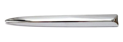 Fiat 500 Cabriolet 2009-2015 Front Bumper Trim Next To Fiat Badge - Chrome Driver Side R