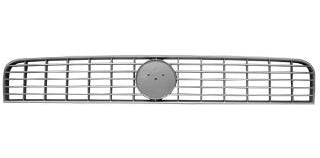 Fiat Grande Punto 5 Door Hatchback 2006-2010 Front Grille Silver 