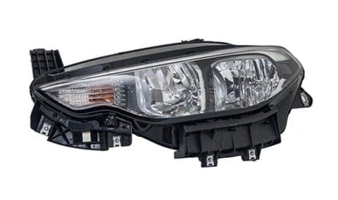 Fiat Tipo 5 Door Hatchback 2016-2021 Headlamp Halogen Type With Halogen Daytime Running Lamp Passenger Side L