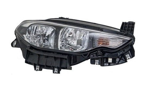 Fiat Tipo 5 Door Hatchback 2016-2021 Headlamp Halogen Type With Halogen Daytime Running Lamp Driver Side R