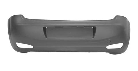 Fiat Punto 5 Door Hatchback 2012-2018 Rear Bumper No Sensor Holes No Exhaust Cut Out Primed