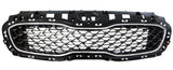 Kia Sportage Hatchback 2018-2022 Front Grille Matt Black With Chrome Surround