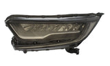 Honda CR-V Estate 2018-2023 Headlamp LED Type With LED Daytime Running Lamps Black Passenger Side L