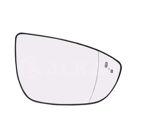 Hyundai I20 5 Door Hatchback 2023- Door Mirror Glass Heated With Blind Spot System Driver Side R