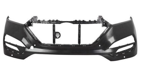 Hyundai Tucson Estate 2015-2018 Front Bumper No Wash Jet Holes With Sensor Holes - Needs Priming