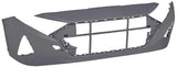 Hyundai I20 5 Door Hatchback 2020-2023 Front Bumper No Sensor Holes (With Template To Drill Sensors) - Primed