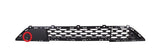 Hyundai Tucson Estate 2018-2021 Front Bumper Grille Centre Section With Anti-Collision Sensor Hole Dark Grey
