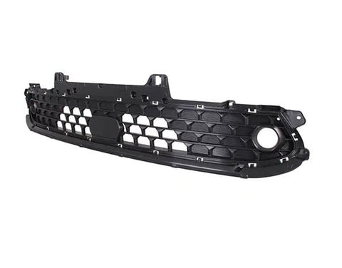 Hyundai Kona Hatchback 2020-2024 Front Bumper Grille Centre Section With Lamp Holes With Active Cruise Type (Not EV or N-Line Models)