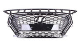 Hyundai I30 Estate 2017-2020 Front Grille Main Section Gloss Black 