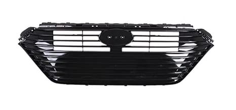 Hyundai Ioniq Hatchback 2016-2020 Front Grille Black (Fits Hybrid Models Only)