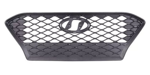 Hyundai Kona Hatchback 2017-2021 Front Grille Black With Black Surround (Not EV Models)