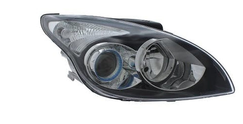 Hyundai I30 5 Door Hatchback 2010-2012 Headlamp Halogen H7 H1 Type Black Inner Driver Side R