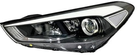 Hyundai Tucson Estate 2015-2018 Headlamp Halogen Type With LED Daytime Running Lamp Passenger Side L