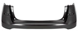 Hyundai Tucson Estate 2018-2021 Rear Bumper Upper Section No Sensor Holes With Template To Drill Holes Needs Priming