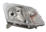 Isuzu D-Max Pickup 2012-2017 Headlamp Halogen H4 Manual Type Chrome Inner Driver Side R