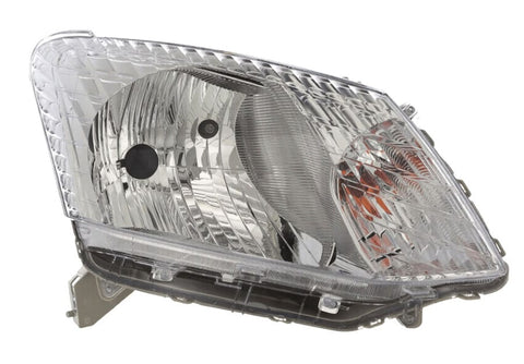 Isuzu D-Max Pickup 2012-2017 Headlamp Halogen H4 Manual Type Chrome Inner Driver Side R
