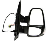 Iveco Daily Van 2019-2024 Door Mirror Electric Not Heated Manual Fold Short Arm - Black Cover Driver Side R