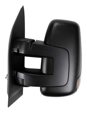 Iveco Daily Van 2014-2019 Door Mirror Electric Heated Manual Fold Short Arm - Black Cover Passenger Side L