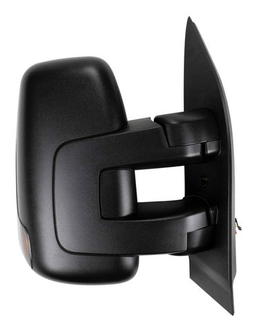 Iveco Daily Van 2019-2024 Door Mirror Electric Heated Manual Fold Short Arm - Black Cover Driver Side R