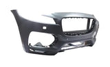 Jaguar F-Pace Estate 2016-2021 Front Bumper With Sensor Holes With Wash Jet Holes No Park Assist Holes (Fits R-Sport & S Models Only) Primed