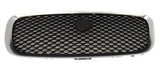 Jaguar F-Pace Estate 2016-2021 Front Grille Matt Black With Silver Surround