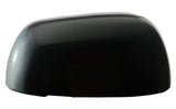 Kia Picanto 3 Door Hatchback 2011-2015 Door Mirror Cover No Indicator Cut-Out Paintable Black - Driver Side R