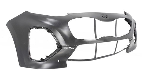 Kia Sportage Hatchback 2018-2022 Front Bumper With Sensor Holes - Primed