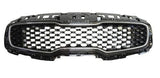 Kia Sportage Hatchback 2016-2018 Front Grille With Chrome Trim Black and Chrome 