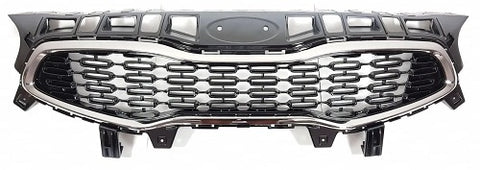 Kia Ceed (Not Proceed) Hatchback 2016-2018 Front Grille Gloss Black With Chrome Frame 