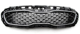 Kia Sportage Hatchback 2018-2022 Front Grille With Chrome Frame Grey and Chrome 