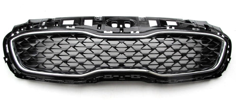 Kia Sportage Hatchback 2018-2022 Front Grille With Chrome Frame Grey and Chrome 