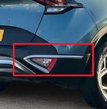 Kia Sportage Hatchback 2021-2025 Rear Bumper Trim (Fits 2 & 3 & 4 Models Only) Silver Driver Side R