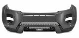 Land Rover Range Rover Evoque 3 Door 2011-2015 Front Bumper With Wash Jet Holes With Sensor Holes With Camera Holes (Dynamic Models Only) Primed