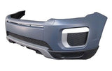 Land Rover Range Rover Evoque Cabriolet 2016-2019 Front Bumper With Wash Jet Holes With Sensor Holes (Prestige Models) Primed