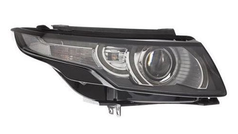 Land Rover Range Rover Evoque 3 Door 2011-2015 Headlamp Bi-Xenon No Dynamic Bending Lamp Driver Side R