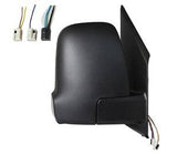 Mercedes Sprinter Van 2018- Door Mirror Electric Heated Power Fold For Models With Lane Assist System With Black Cover Driver Side R