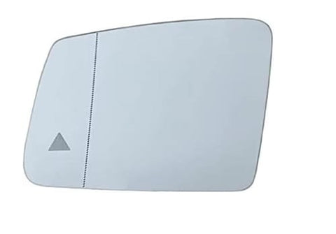 Mercedes C-Class Estate 2007-2011 Door Mirror Glass With Blind Spot System Heated No Auto Dip Type Passenger Side L
